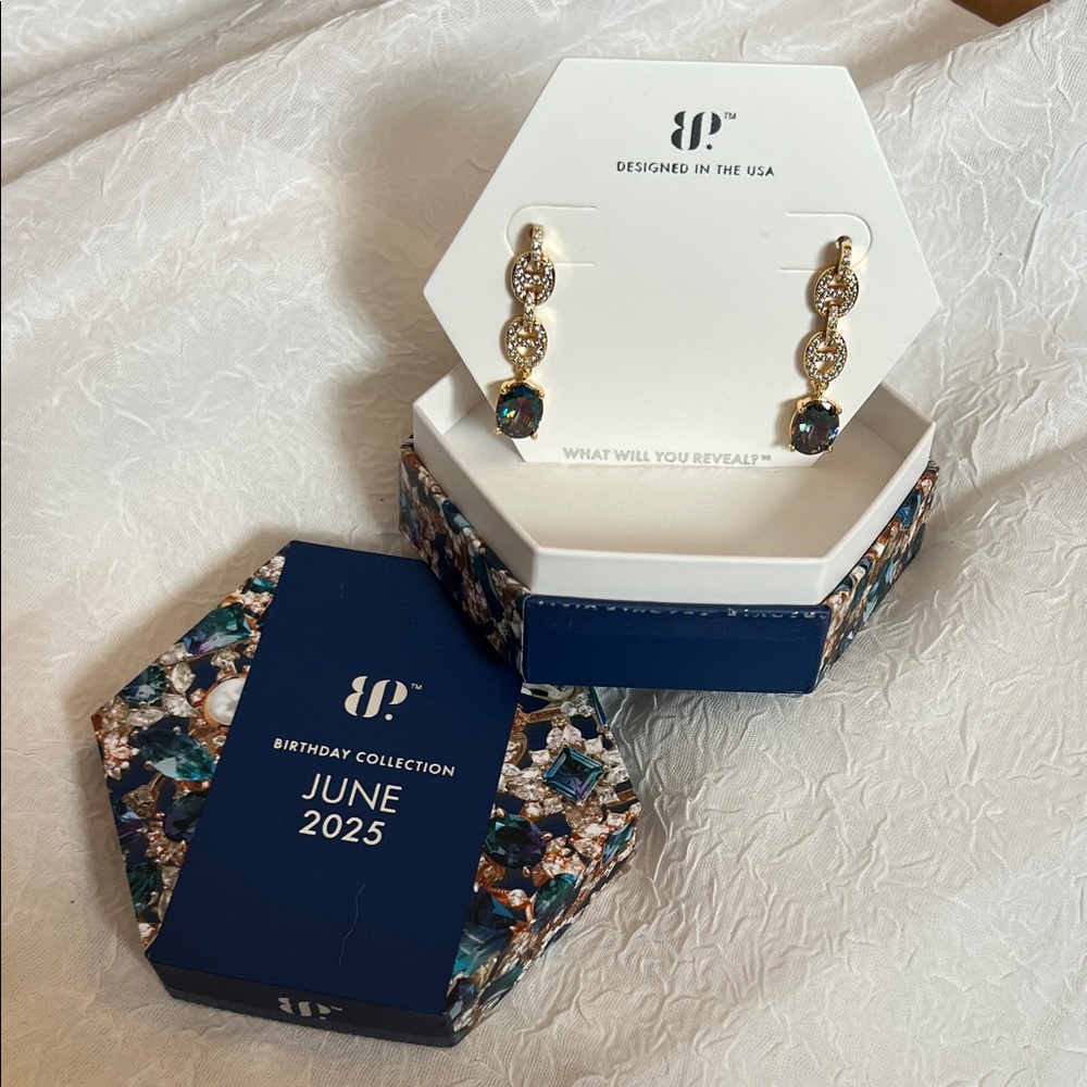 Bomb Party June 2025 Perfection Found Gold Earrings